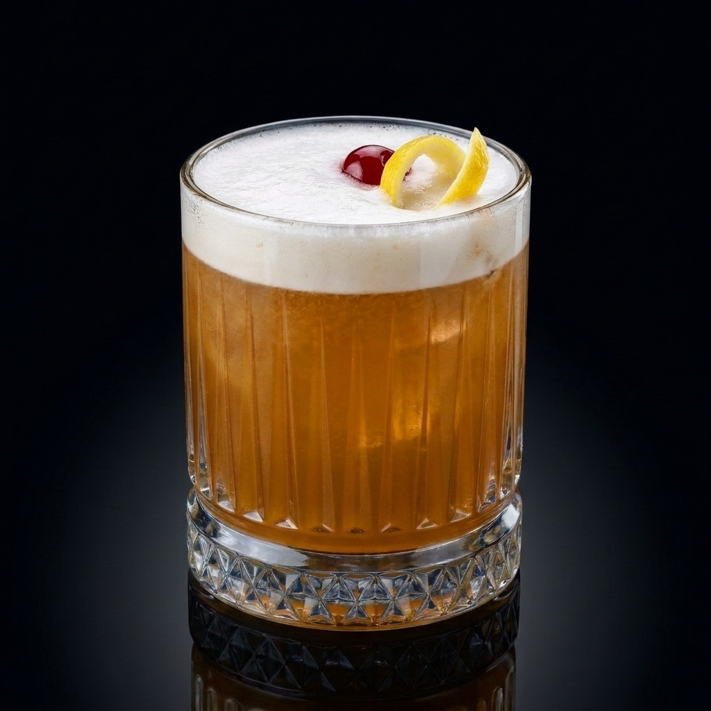 Коктейль "Whiskey sour"