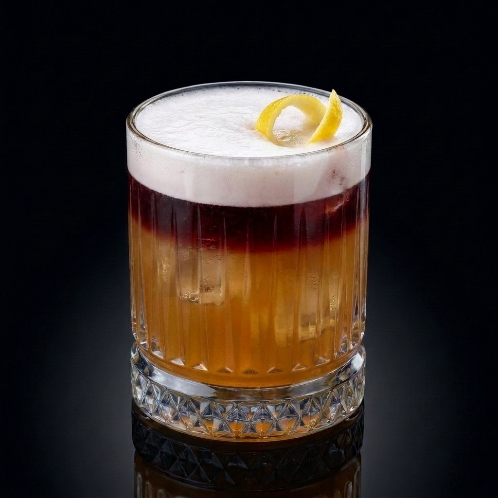 Коктейль "New-York sour"