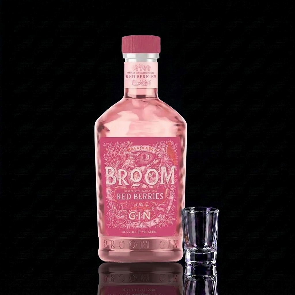 Джин "Broom" Pink (ягодный)